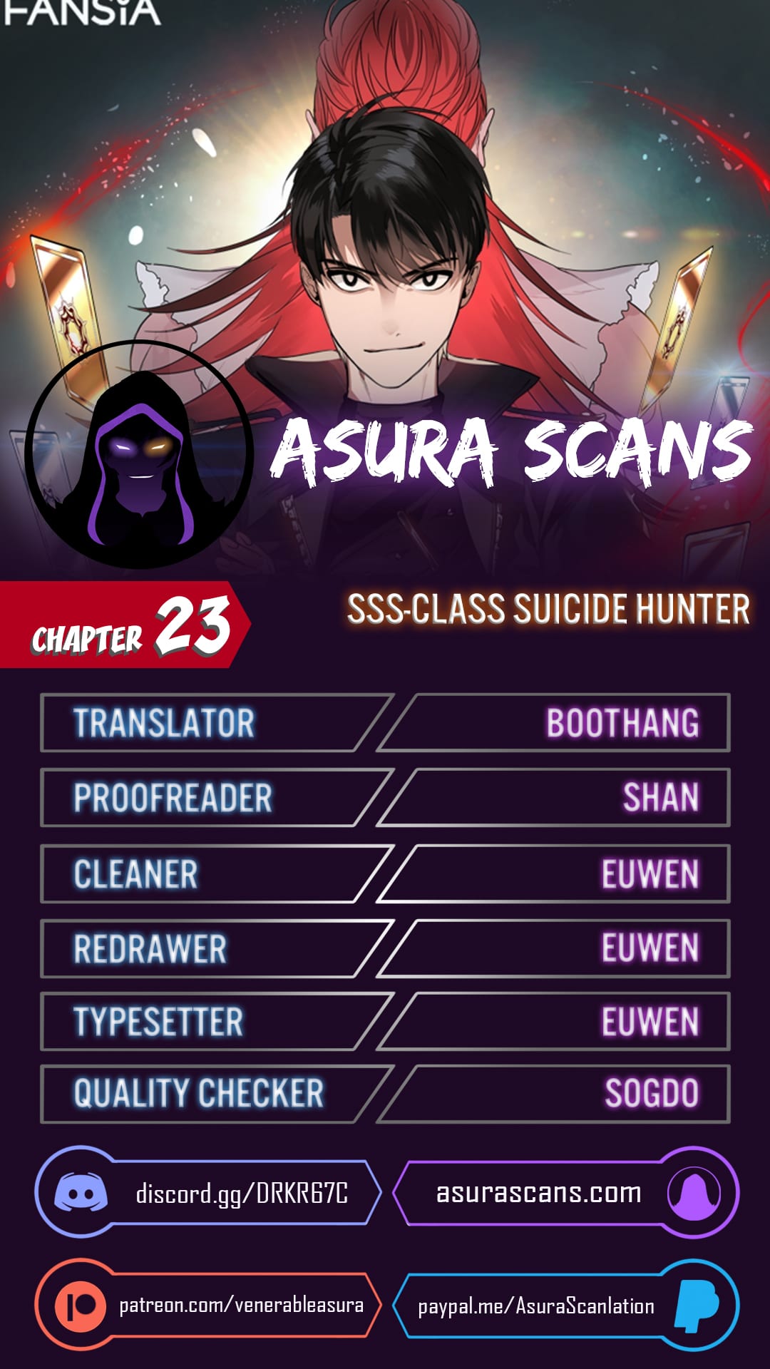 SSS-Class Suicide Hunter, Chapter 23 image 01